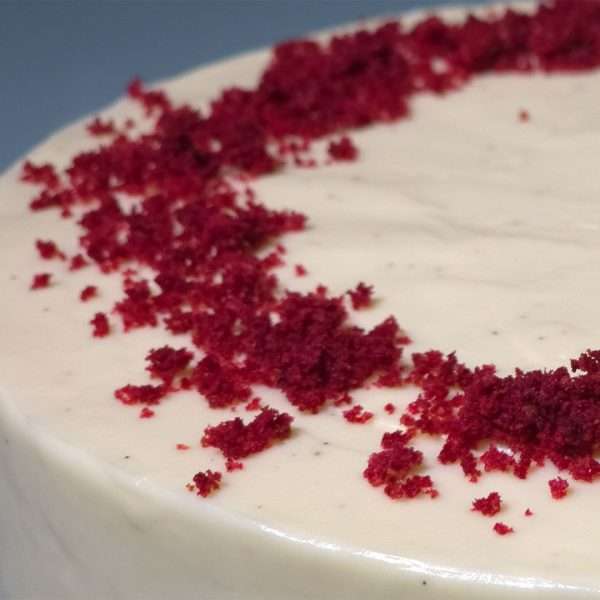 The Couture Red Velvet Chiffon Cake From £85