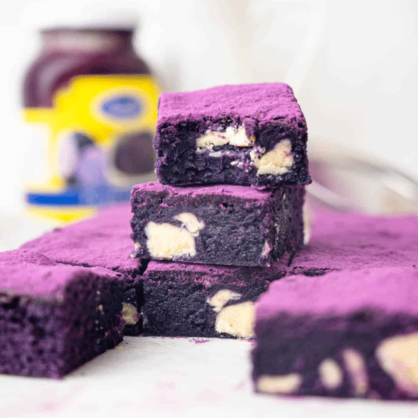 Ube Brownies with White Chocolate From £45