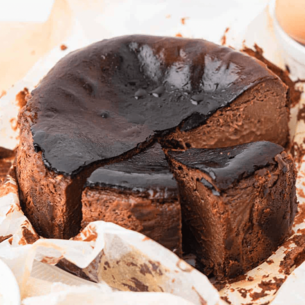 Chocolate Basque Cheesecake From £80 1 Chocolate Basque Cheesecake From £80