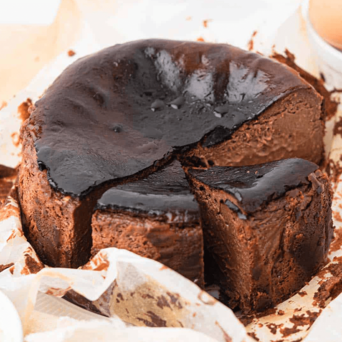 Chocolate Basque Cheesecake From £80
