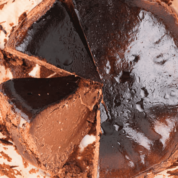 Chocolate Basque Cheesecake From £80 3 Chocolate Basque Cheesecake From £80