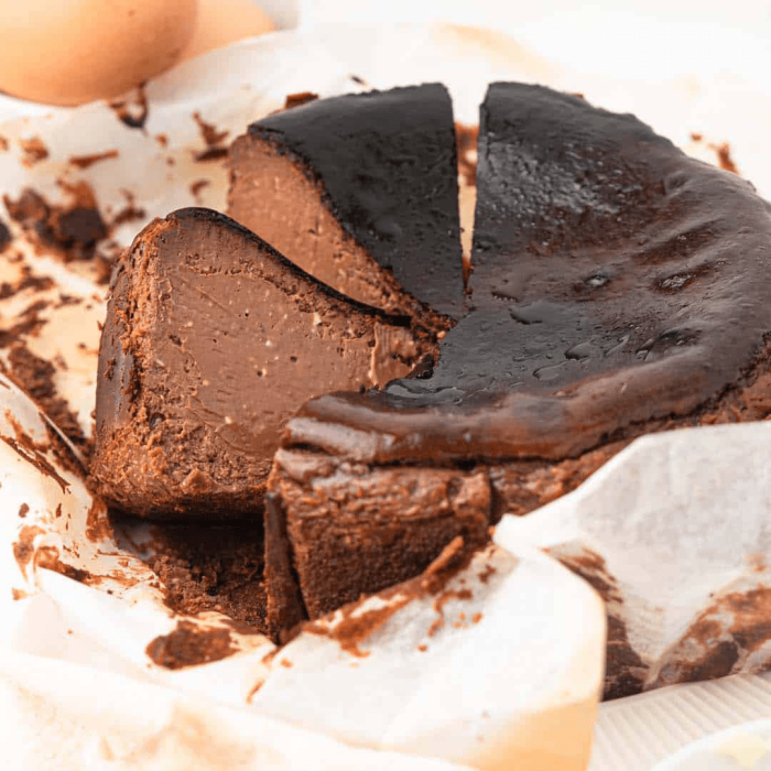 chocolate cheesecake