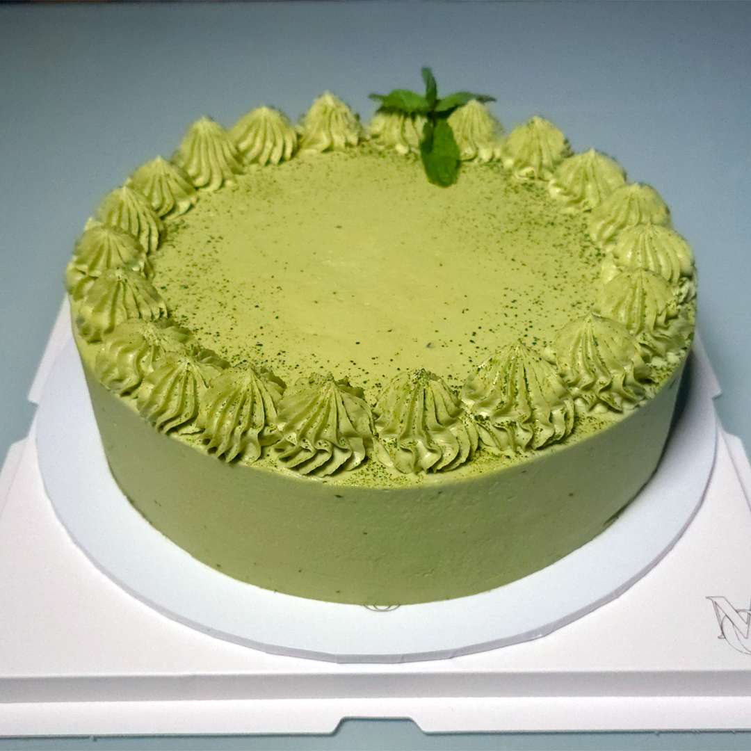 Japanese Matcha Chiffon Cake