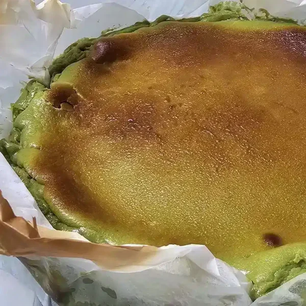 Matcha Basque Cheesecake From £75 4 Matcha Basque Cheesecake From £75
