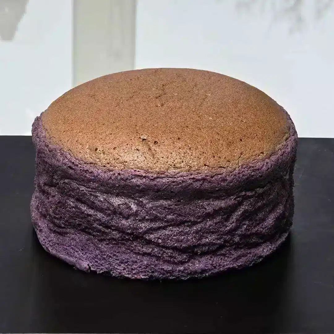 UBE WOBBLE CAKE