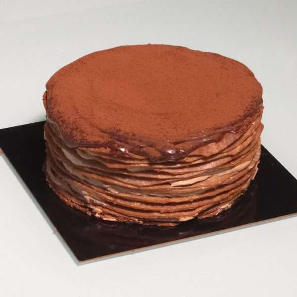 Chocolate Mille Crepe Cake From £85