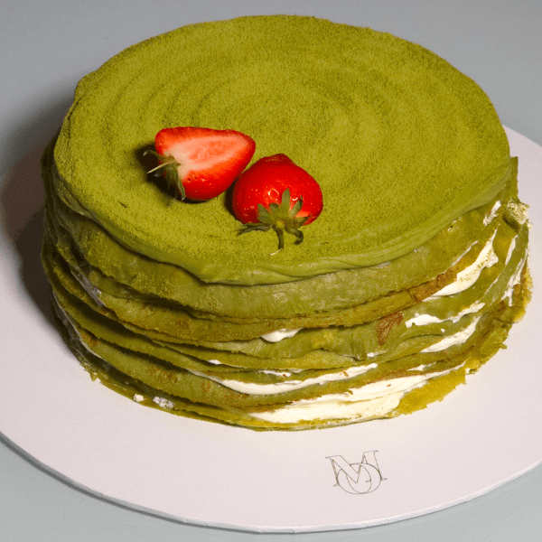 matcha mille crepe 3