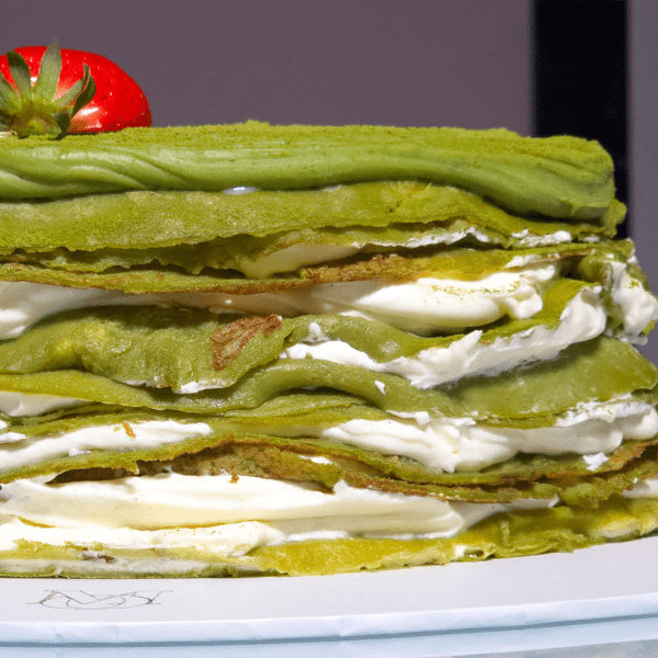Matcha Mille Crepe Cake From £85
