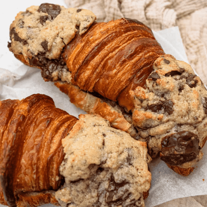 Le Crookie™ — Chocolate Cookie Croissant From £35