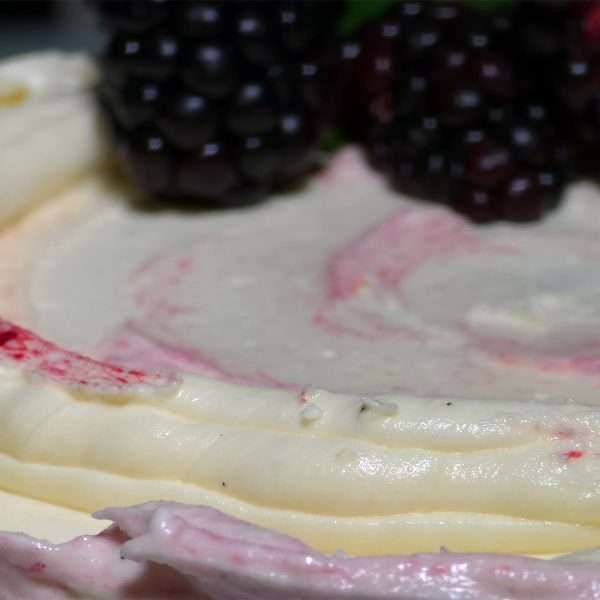 Decadent Triple Layer Blackberry Cake From £95
