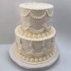 Two-Tier Lambeth Wedding Cake From £650