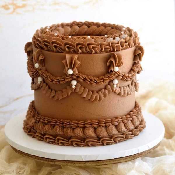 Belgian Chocolate Lambeth Cake From £125 1 Belgian Chocolate Lambeth Cake From £125