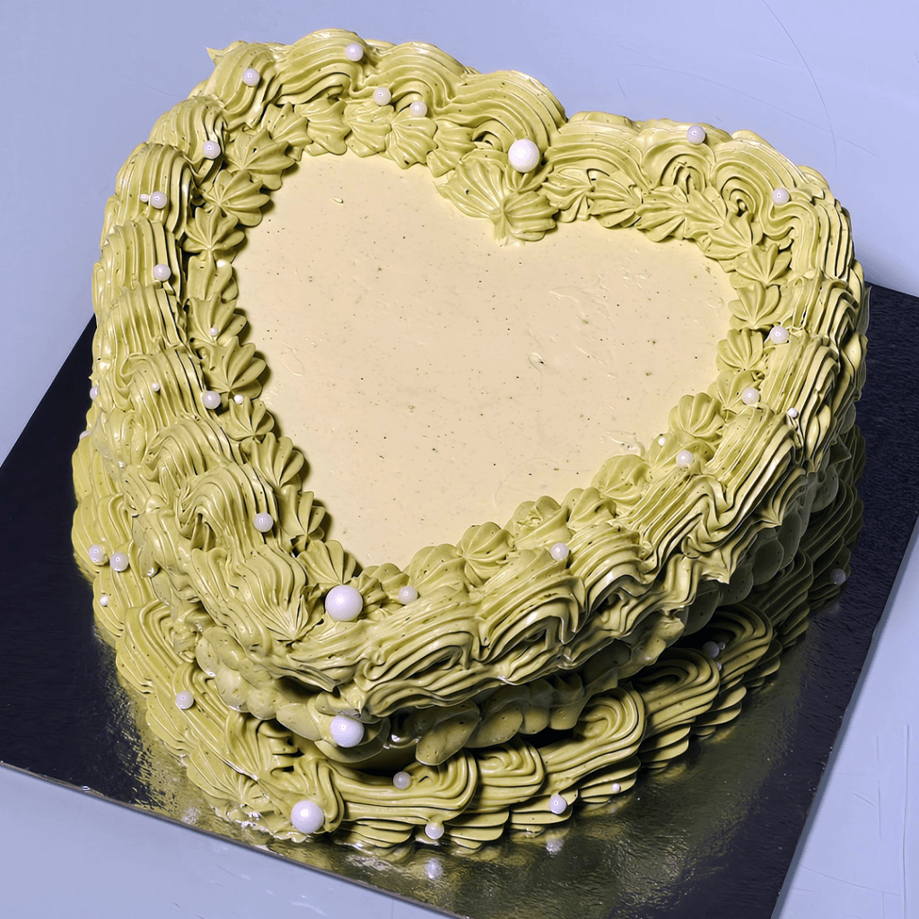 The Price of Perfection — Why True Luxury Takes Time 23 Matcha Lambeth Heart Cake