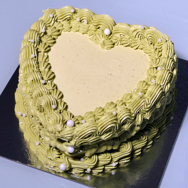 Matcha Lambeth Heart Cake From £185 1 Matcha Lambeth Heart Cake From £185