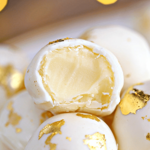 Champagne White Chocolate Truffles From £55