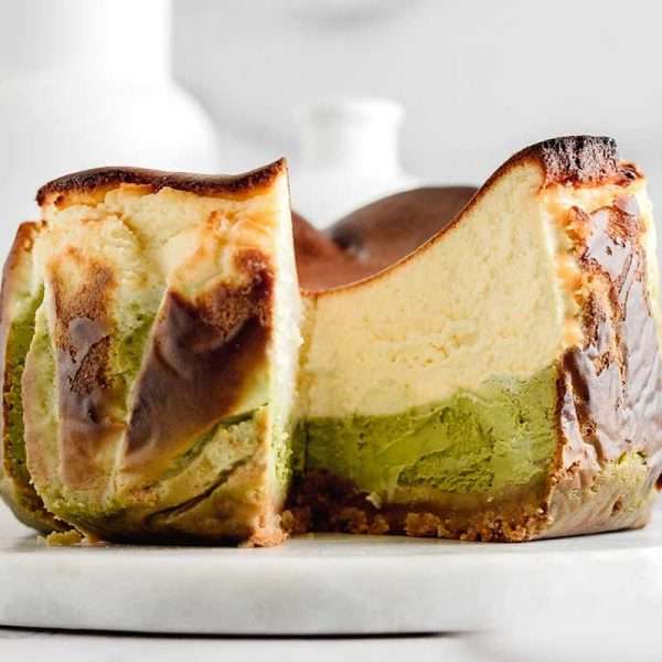 Vanilla Matcha Basque Cheesecake From £75