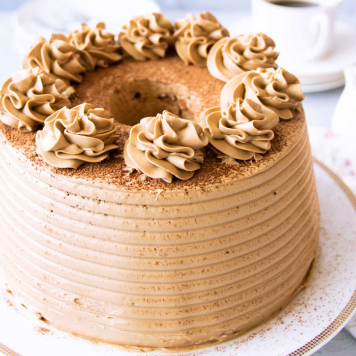 Coffee Chiffon Cake From £110