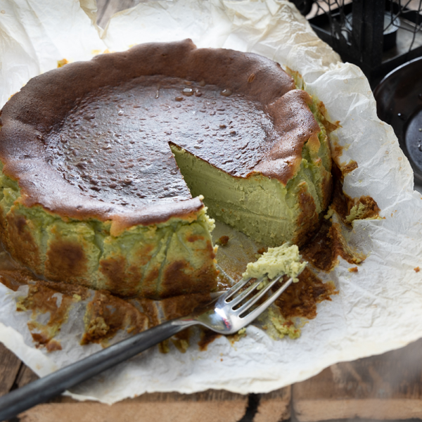 Pistachio Burnt Basque Cheesecake From £75