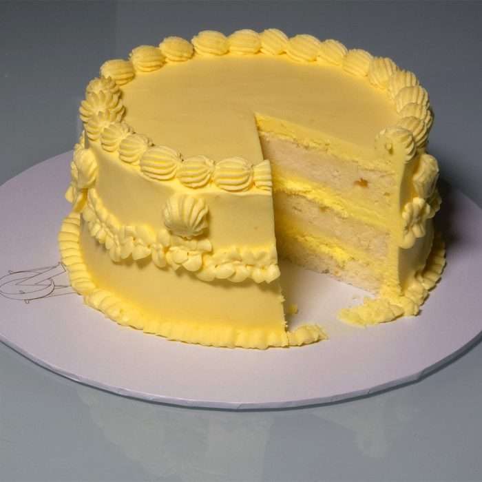 Lemon Short Lambeth Cake £145