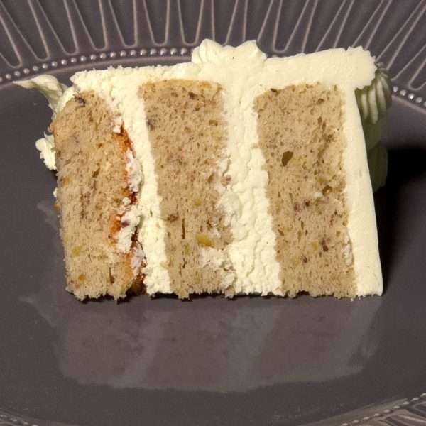 Pistachio Short Lambeth Cake