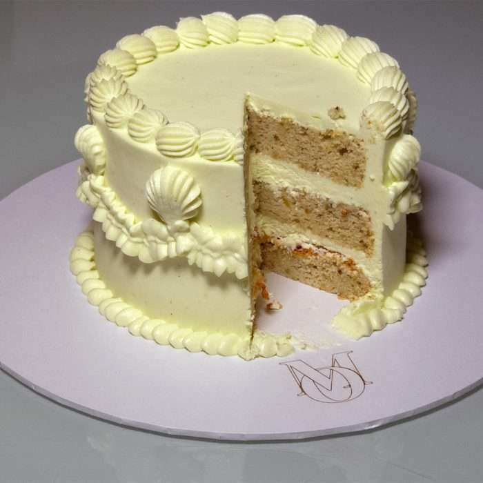 Pistachio Short Lambeth Cake