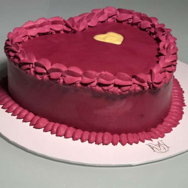 Belgian Chocolate And Malted Milk Heart Cake 1 Belgian Chocolate And Malted Milk Heart Cake