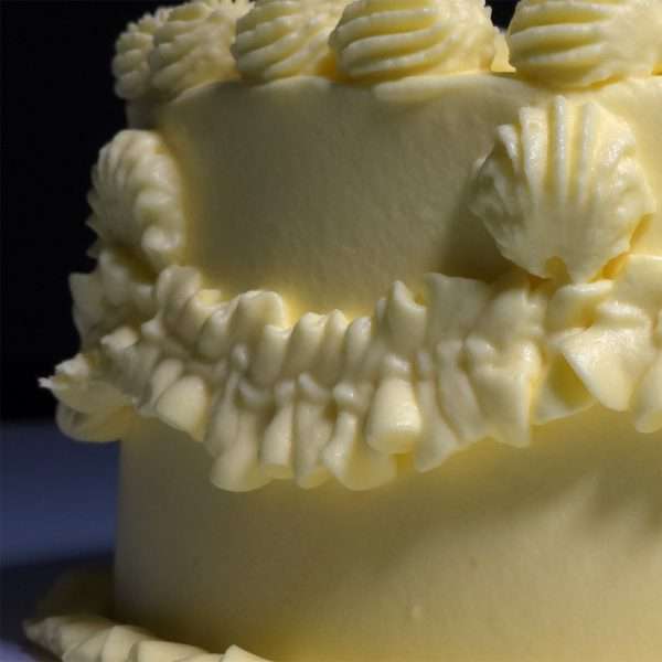 Lemon Short Lambeth Cake £145