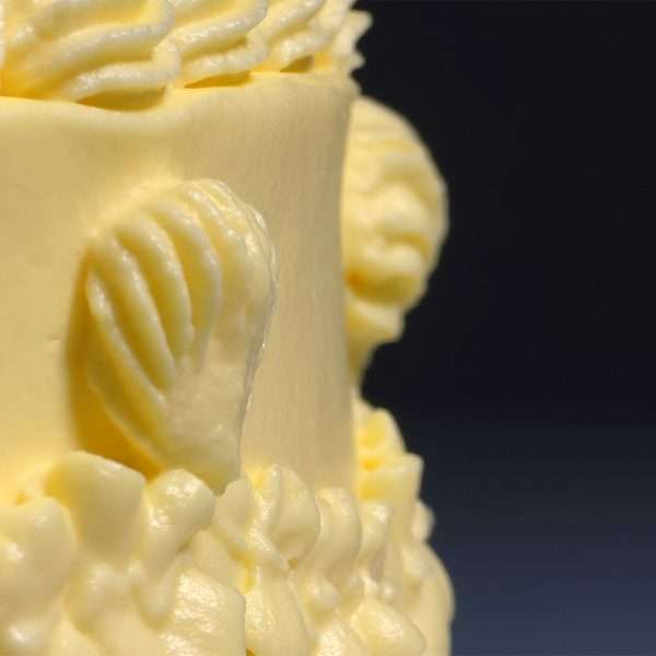 Lemon Short Lambeth Cake £145