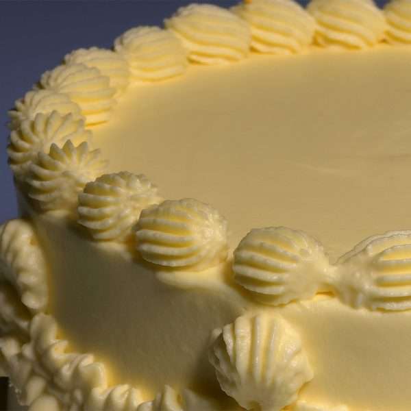 Lemon Short Lambeth Cake £145