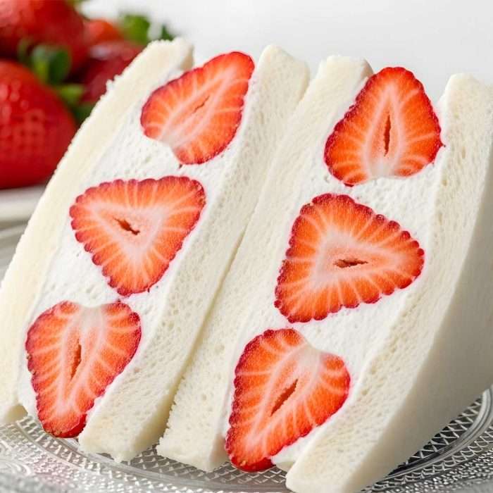 Japanese Strawberry Sando From £38