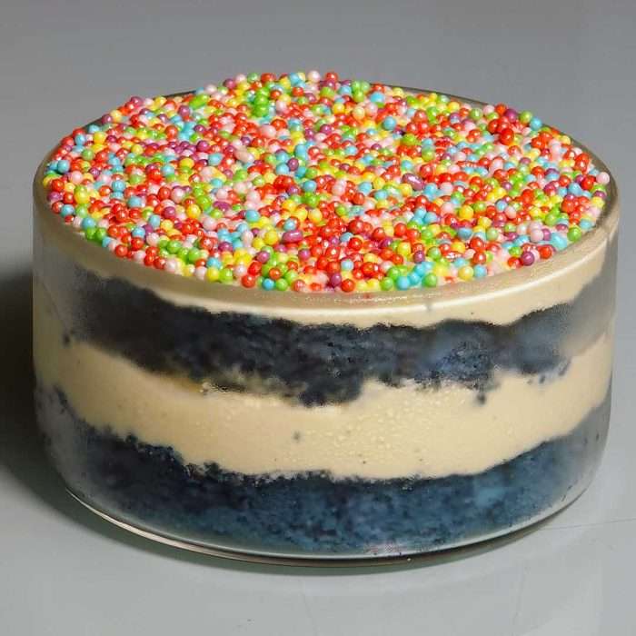 Blue Dot Cake