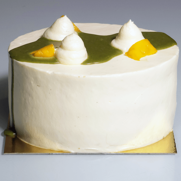Mango Matcha & White Chocolate Chiffon Cake From £85
