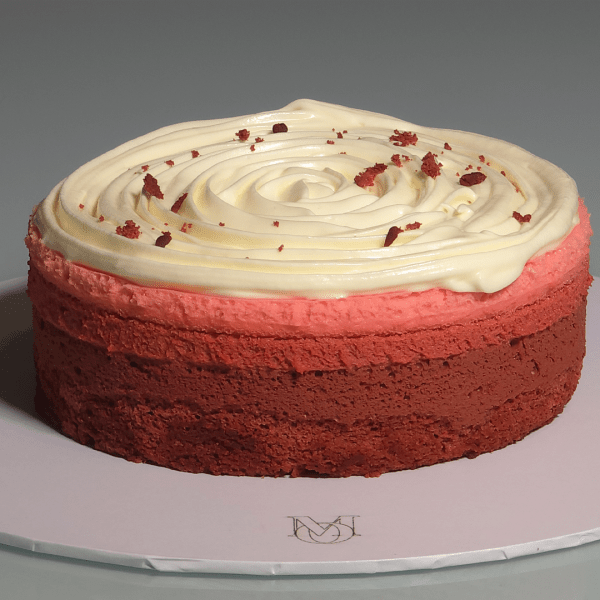 Red Velvet Ombre Mousse Cake