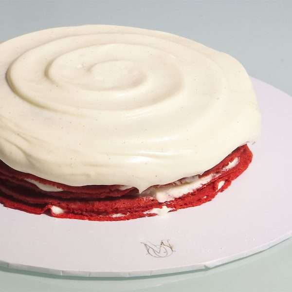 Red Velvet Crepe Cake From £85